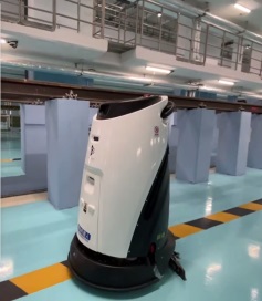 商用50A型全自動清潔機(jī)器人，室內(nèi)無人駕駛?cè)詣酉吹貦C(jī)，洗拖消毒一體化清洗機(jī)